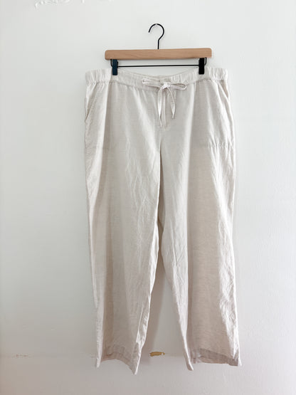 Liz Claiborne linen blend pants (XL)