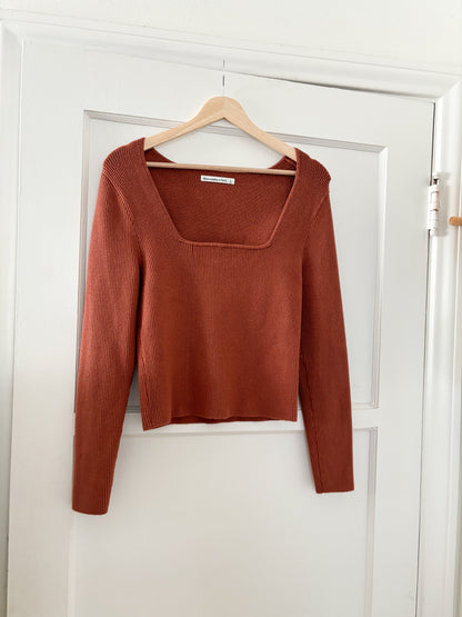 Abercrombie Ribbed Top (L)