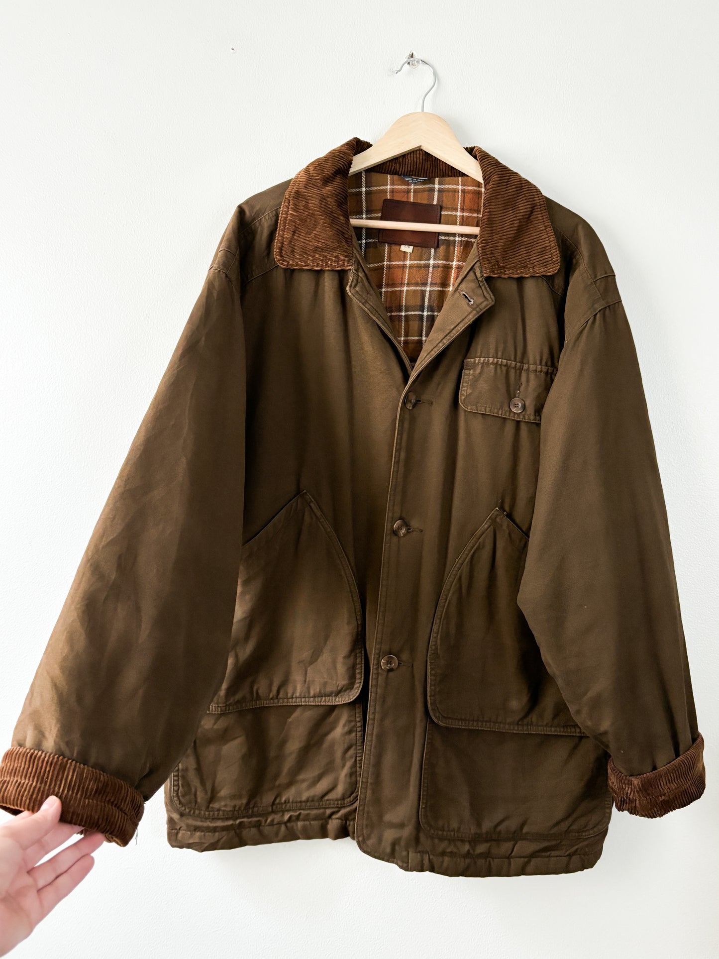 Vintage Woodsman Brown Chore Coat