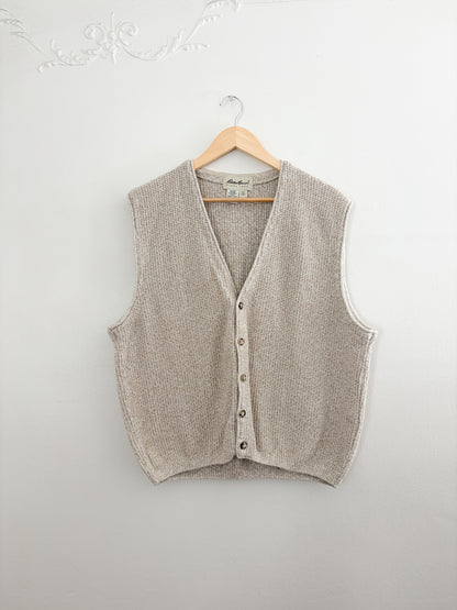 Vintage Eddie Bauer Sweater Vest (L)
