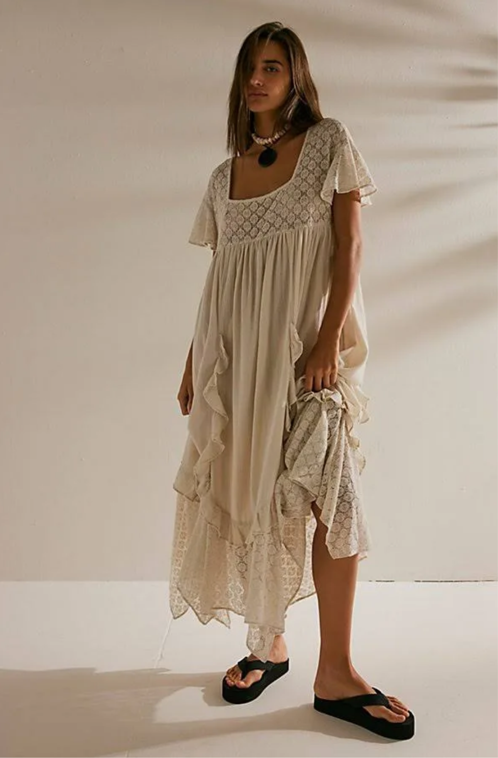 NWT Free People Bring The Romance Maxi Dress (S)