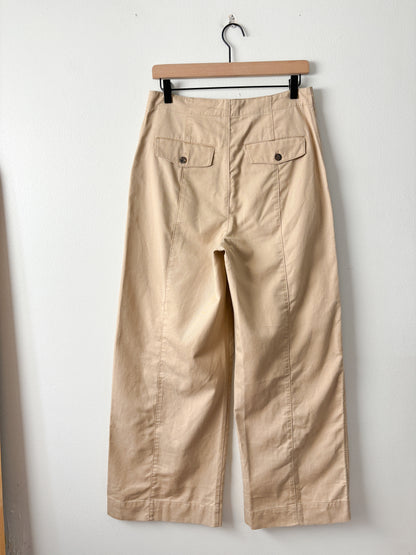 NWT Madewell Seamed Wide Leg Pants