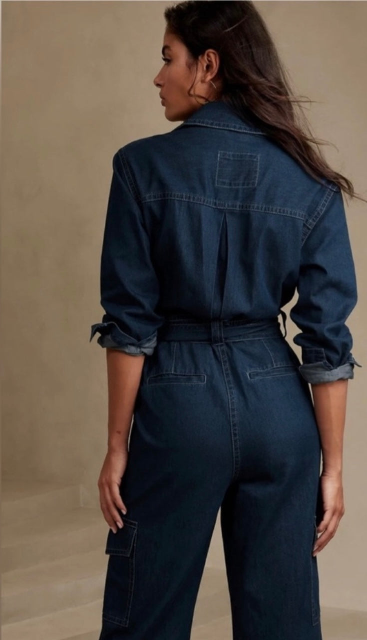 Banana Republic Denim jumpsuit
