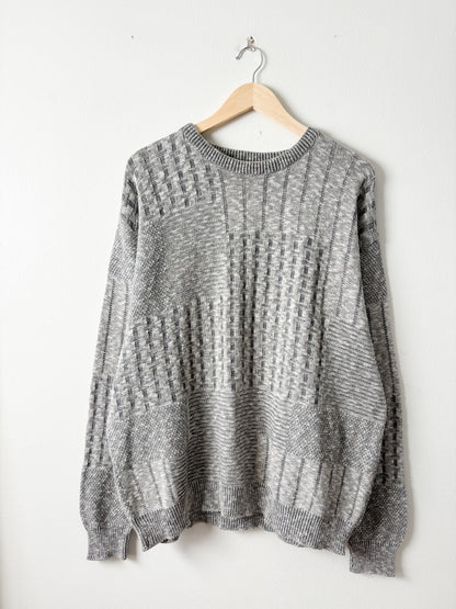 Vintage Grey Marled Sweater