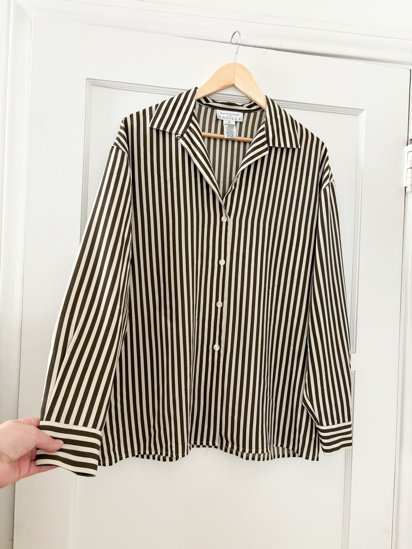 Vintage Striped Button Down (12)