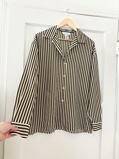 Vintage Striped Button Down (12)