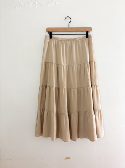 Vintage Tiered Skirt (M)