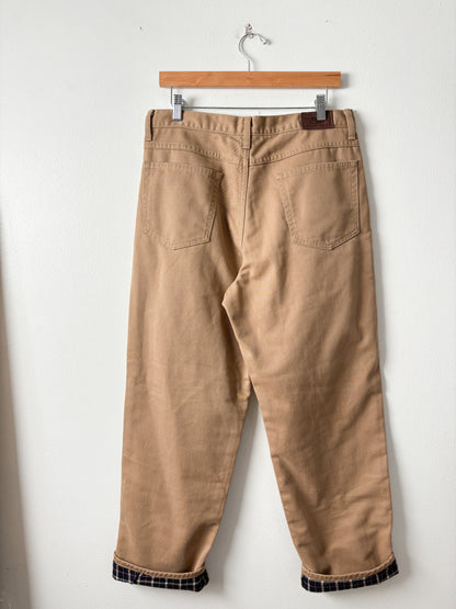 Vintage LL Bean Flannel Lined Pants