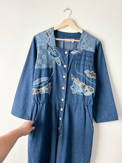 Vintage Denim Jumpsuit