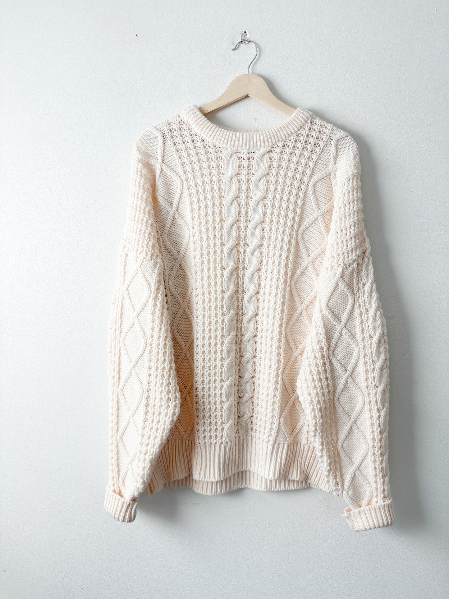 Vintage Cableknit Sweater