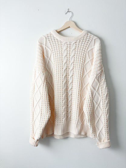 Vintage Cableknit Sweater