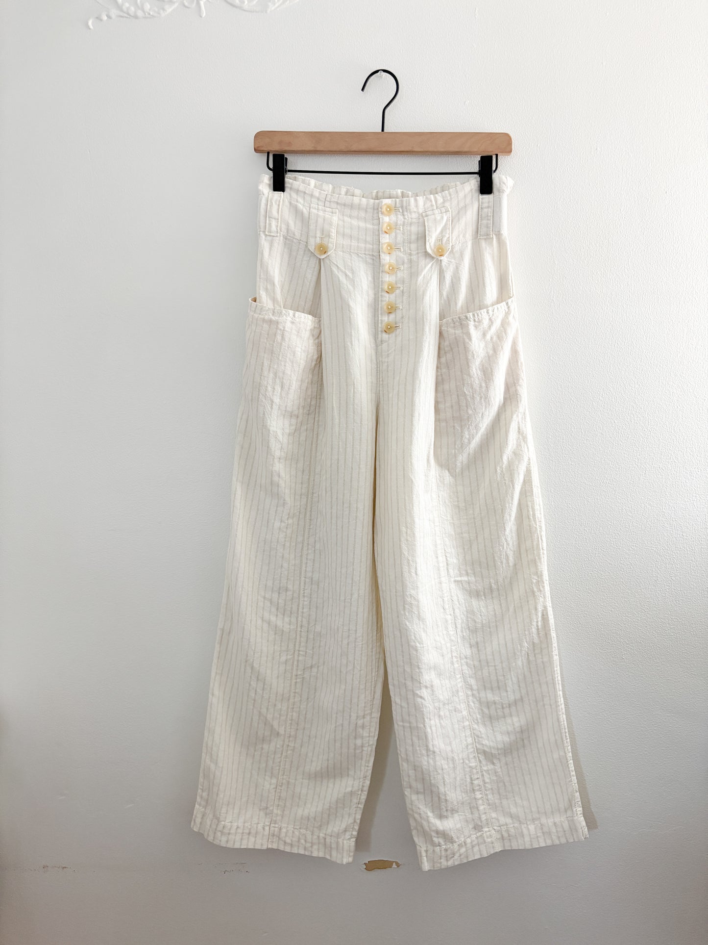 Anthropologie Maeve Sammie Striped Paperbag Pants (2)