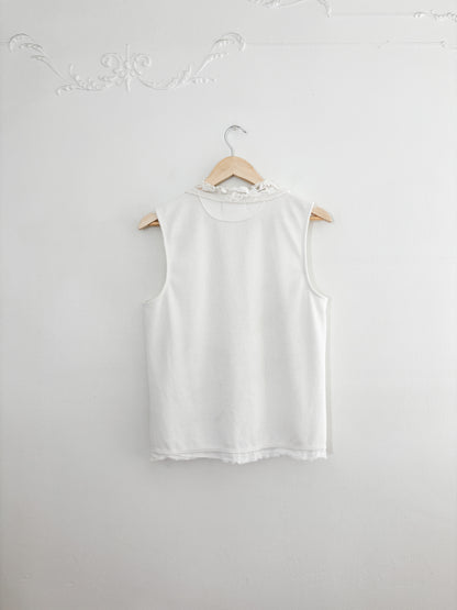 Free People Lace Collared Top (M)