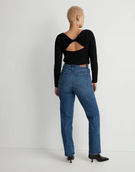 NWOT Madewell Curvy Perfect Vintage Straight Jeans (32)