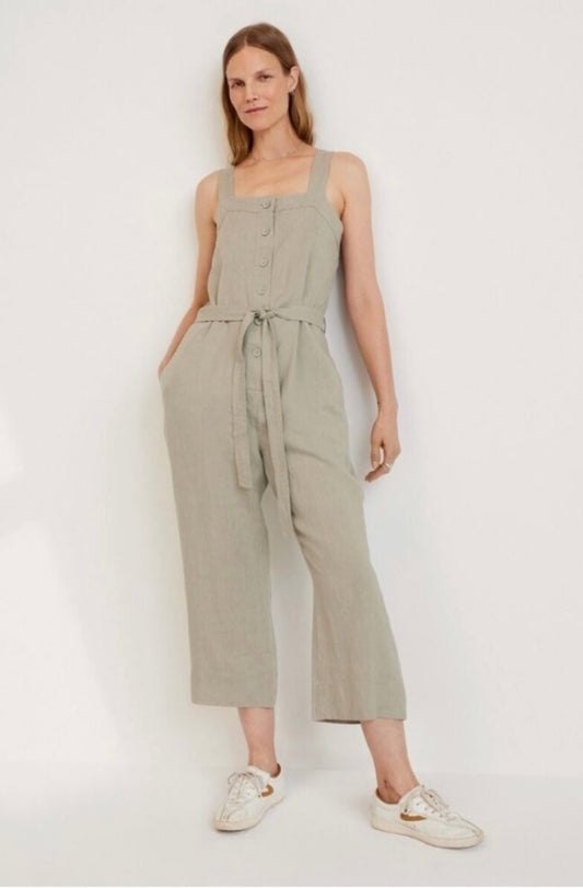 Everlane Picnic Linen Jumpsuit (6)