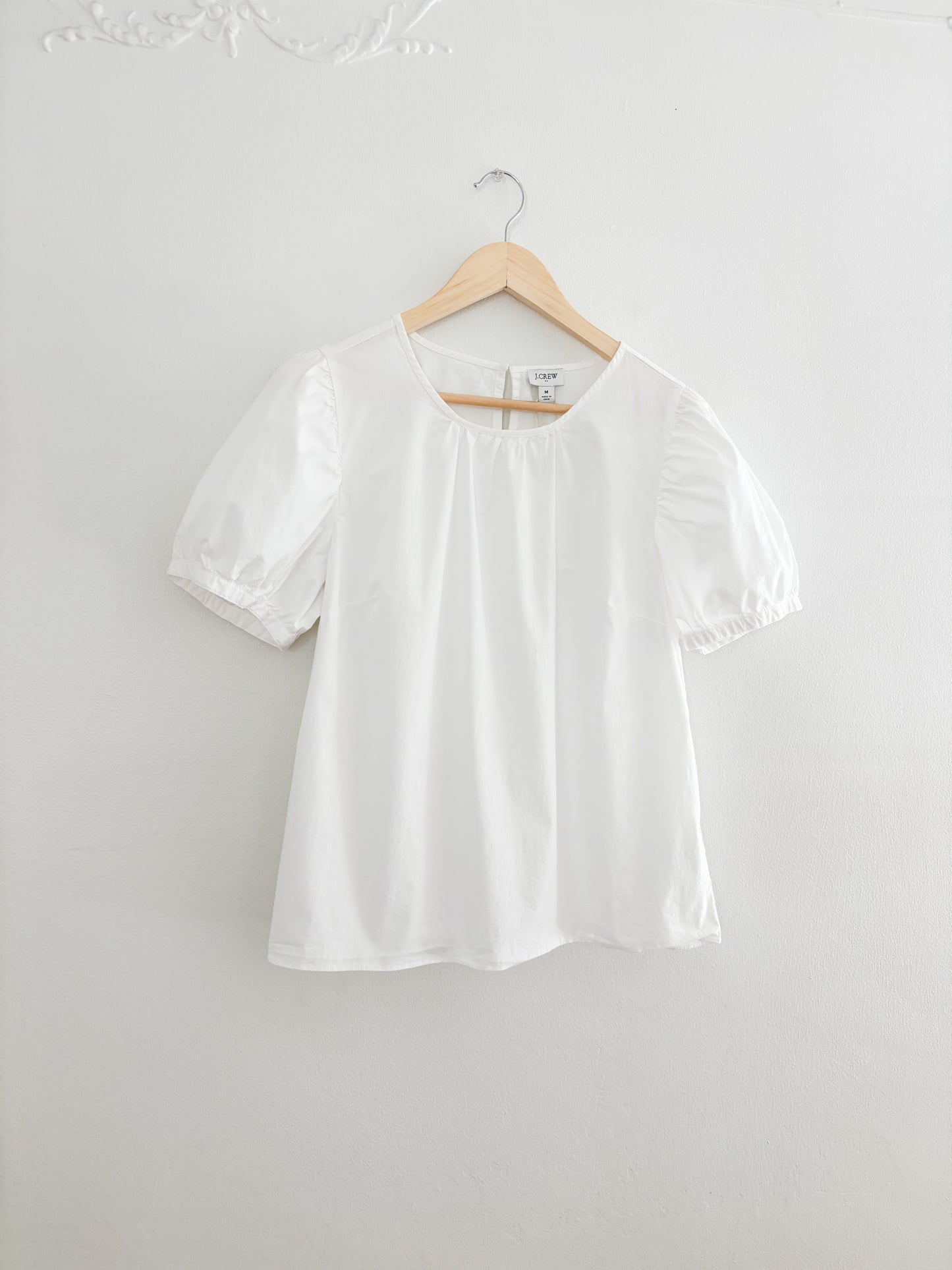 J Crew Puff Sleeve Blouse (M)