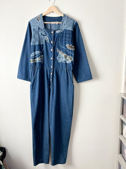 Vintage Denim Jumpsuit