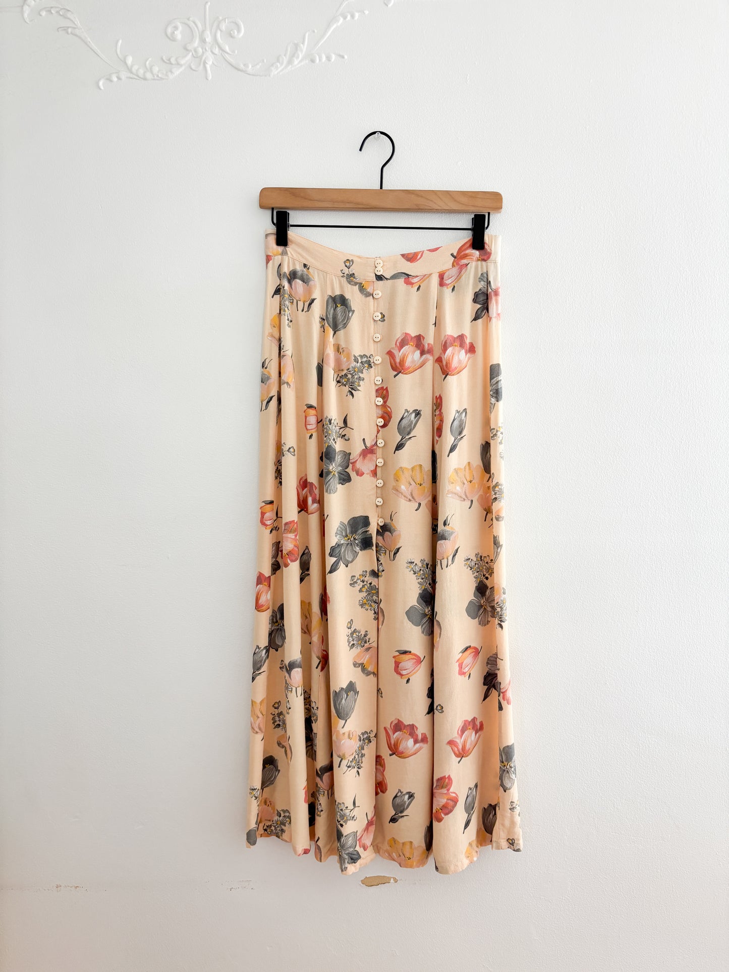 Vintage Floral Skirt (S)