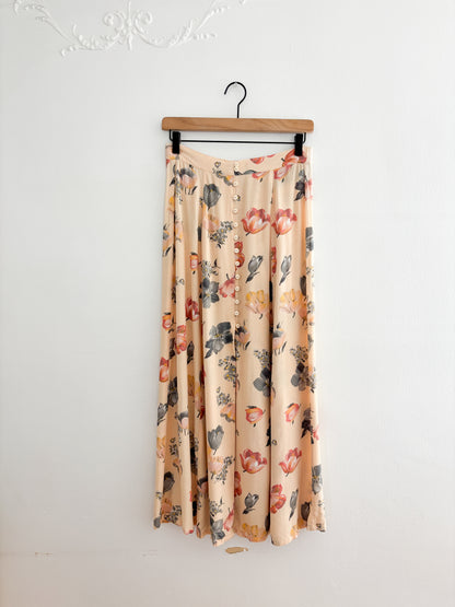 Vintage Floral Skirt (S)