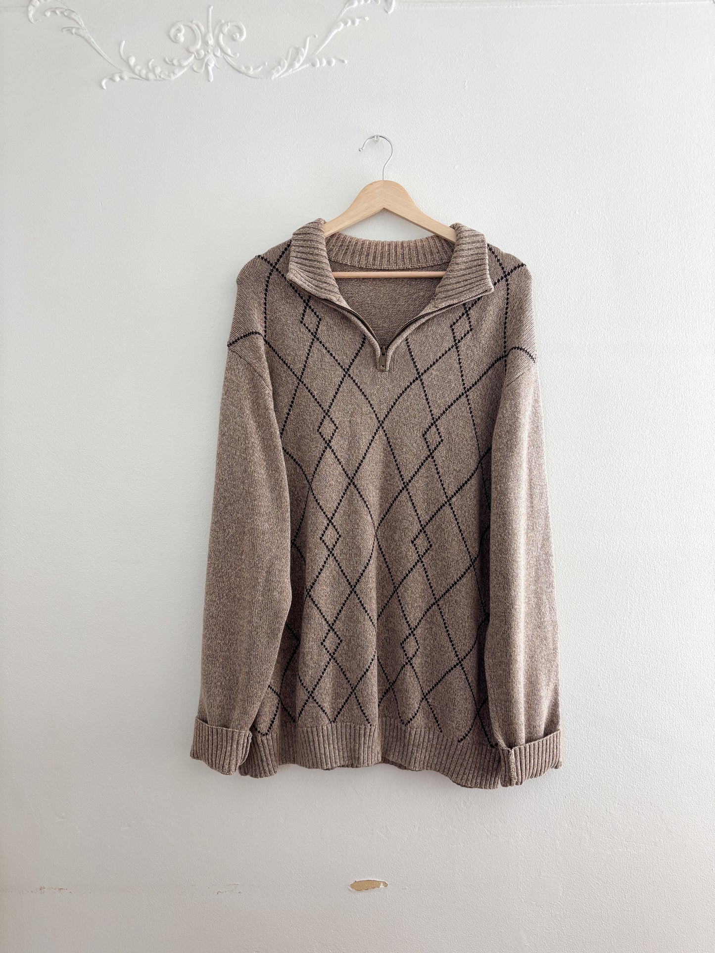 Vintage quarter zip sweater