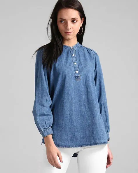 Gap Denim Blouse (L)