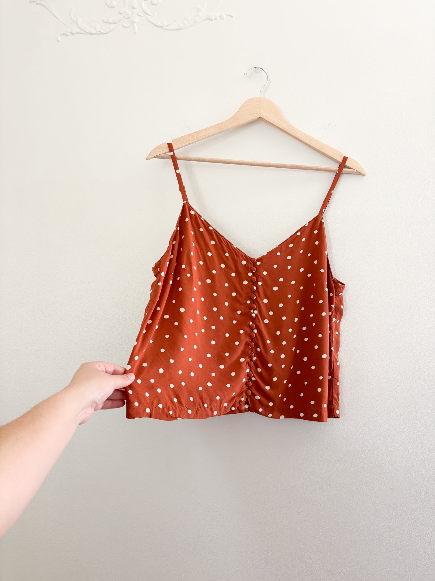 Madewell polka dot tank (S/M)