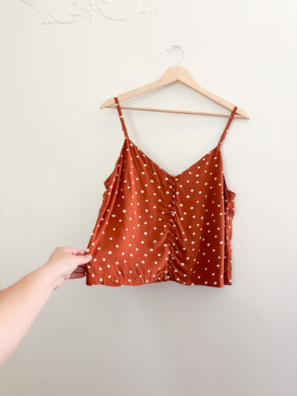 Madewell polka dot tank (S/M)