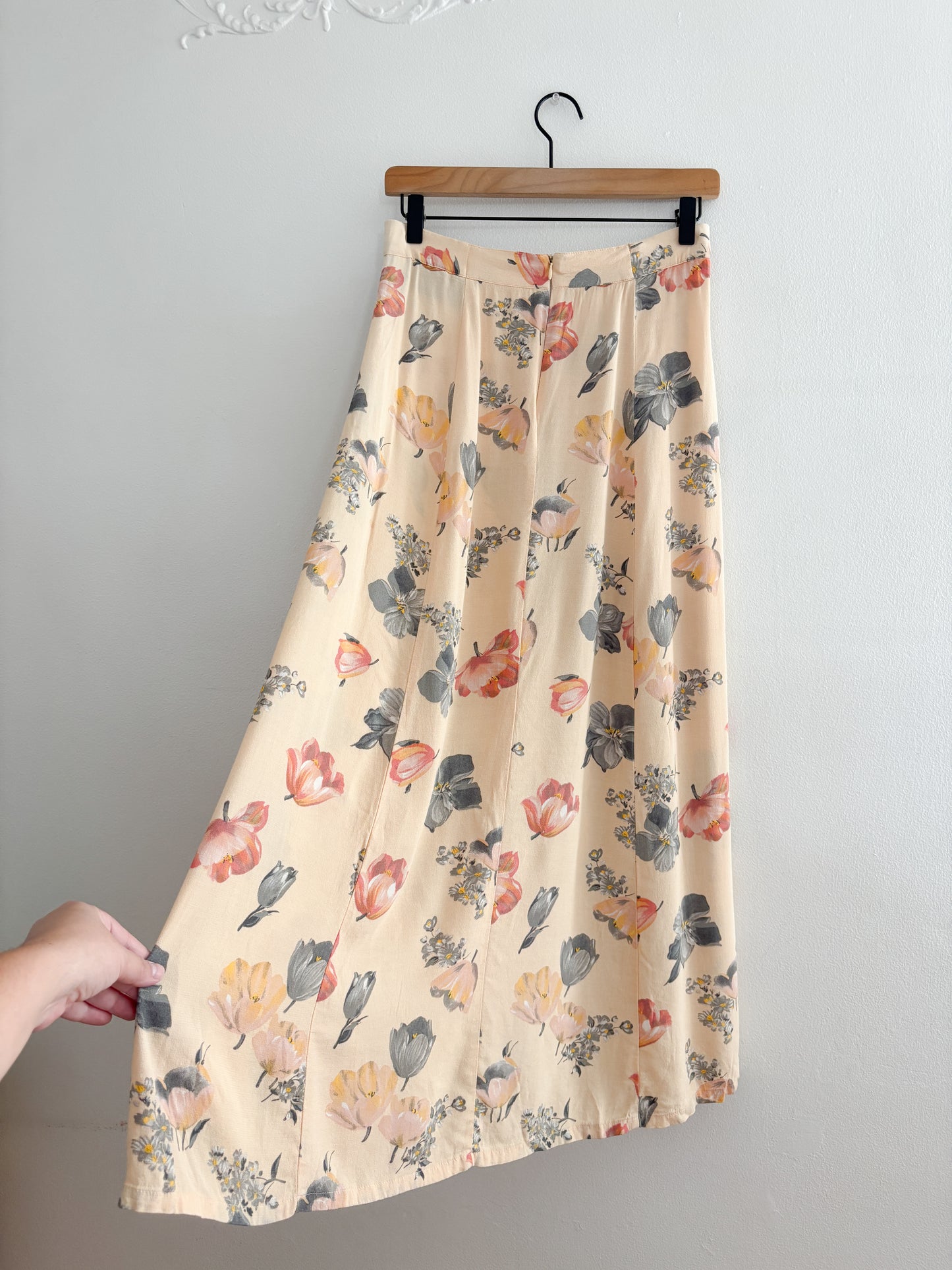 Vintage Floral Skirt (S)
