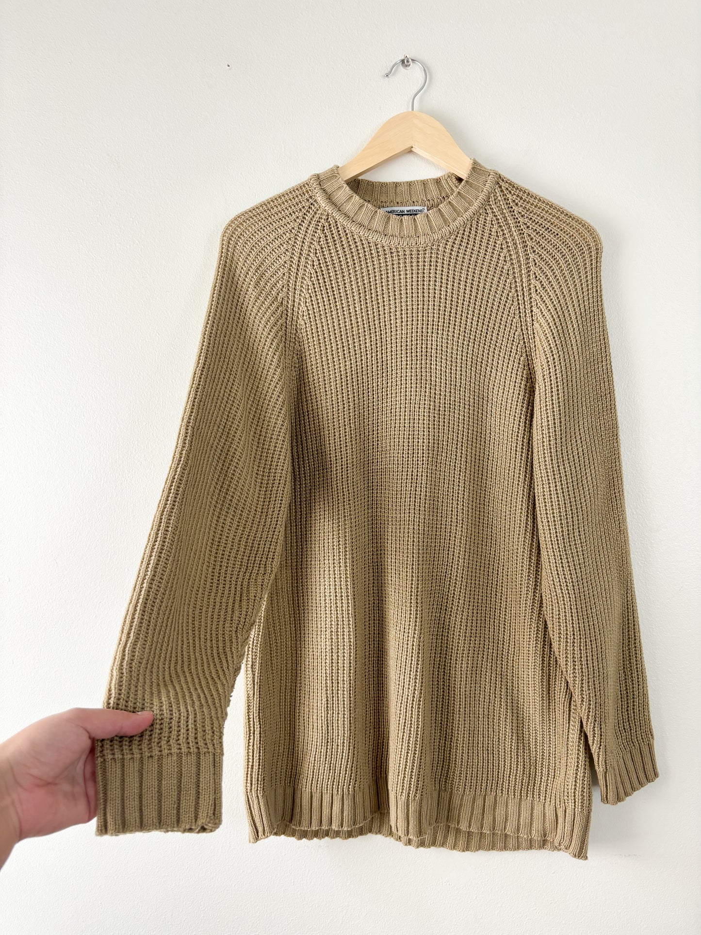 Vintage Acrylic Knit Sweater