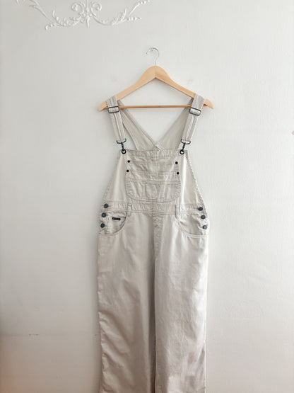 Vintage Khaki Overalls (L)
