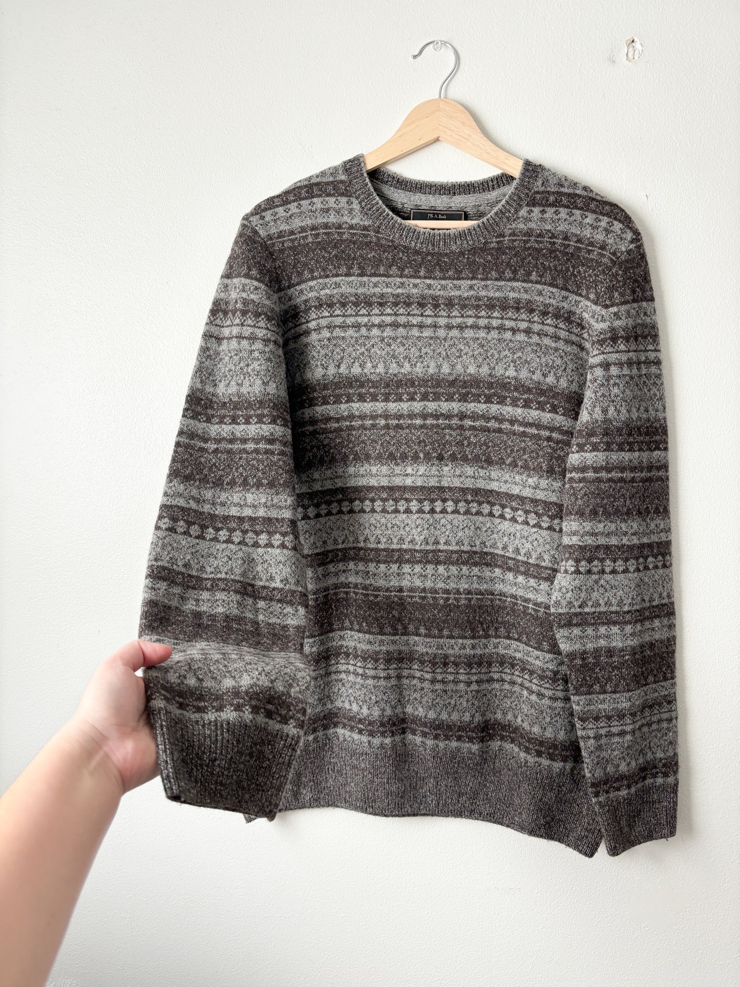 Vintage Patterned Sweater