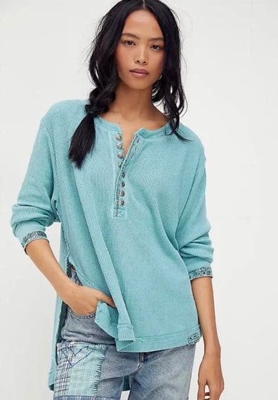 Free People Fall For You Henley (L)