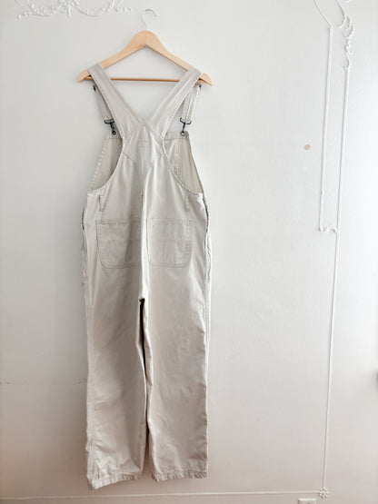 Vintage Khaki Overalls (L)
