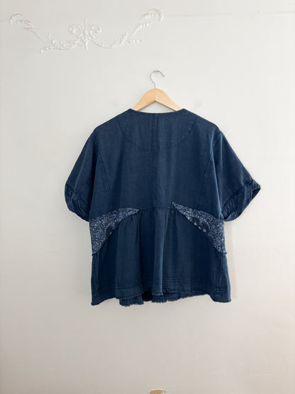 NWT Pilcro Denim Kimono Jacket (S)
