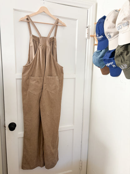 EE:SOME Corduroy Overalls (S)