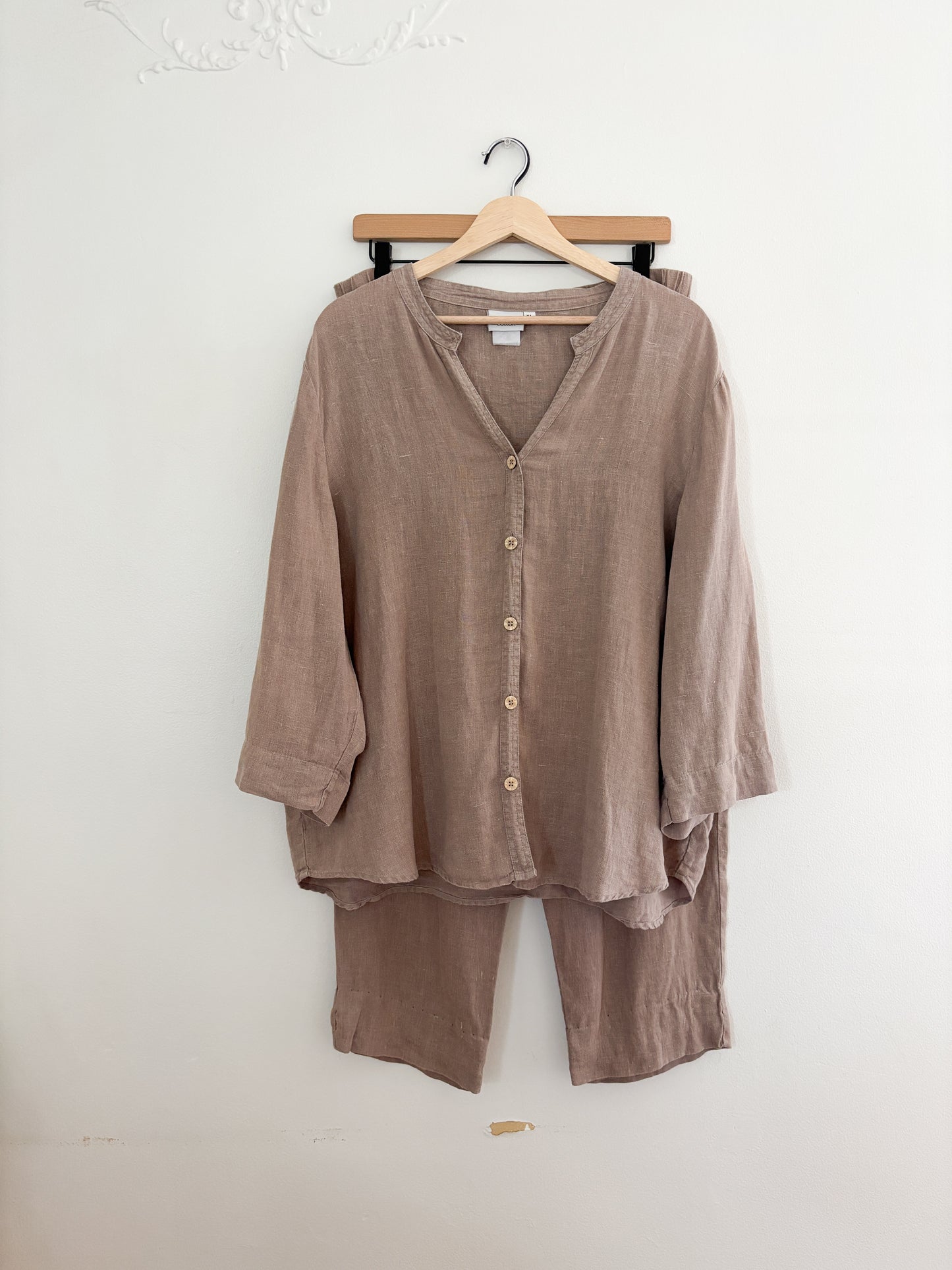 Vintage Hot Cotton Linen Set (M/L)