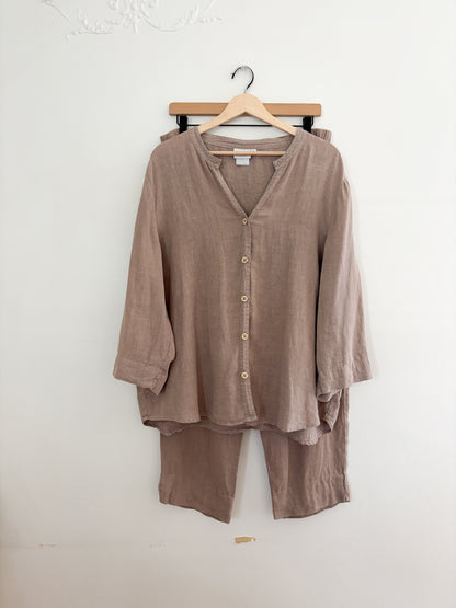 Vintage Hot Cotton Linen Set (M/L)