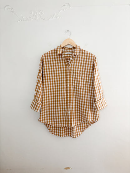 Madewell Gingham Button Up (XS/S)