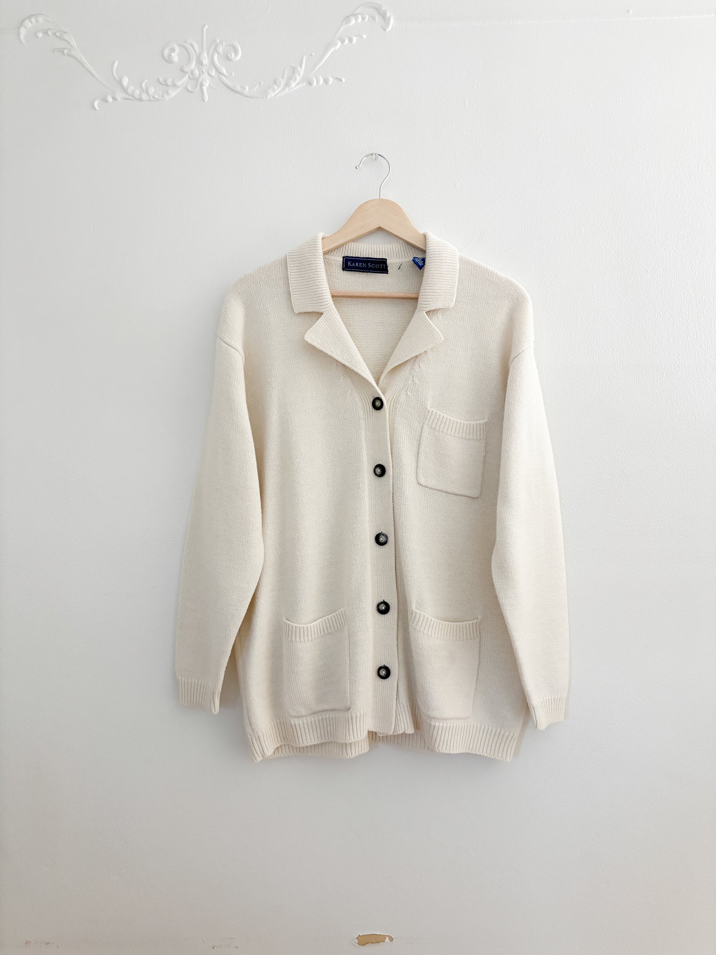 Vintage Karen Scott Cardigan (M)