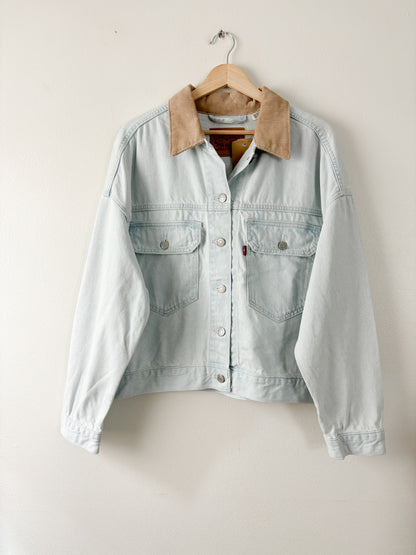 NWT Levis Light Wash Denim Jacket