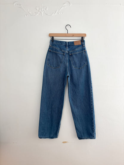 Madewell Baggy Straight Jeans (25”)