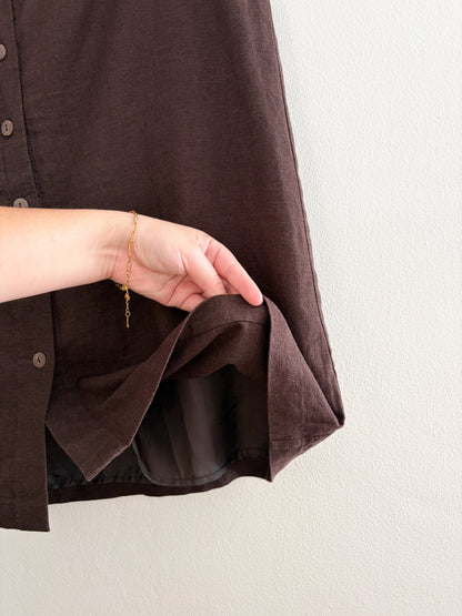 Vintage Brown Skirt (14)