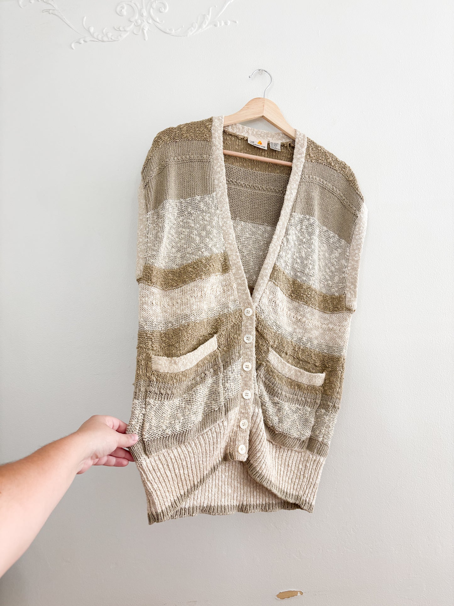 Vintage Liz Claiborne Sweater Vest (L)
