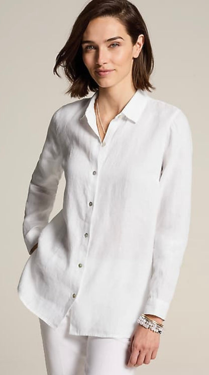 J Jill Linen Button Up (L)