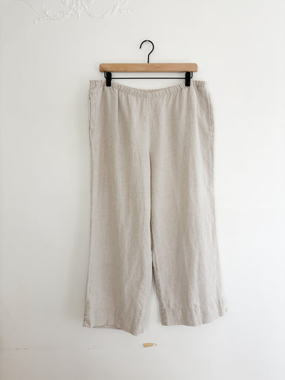 J Jill Linen Easy Pants (M)