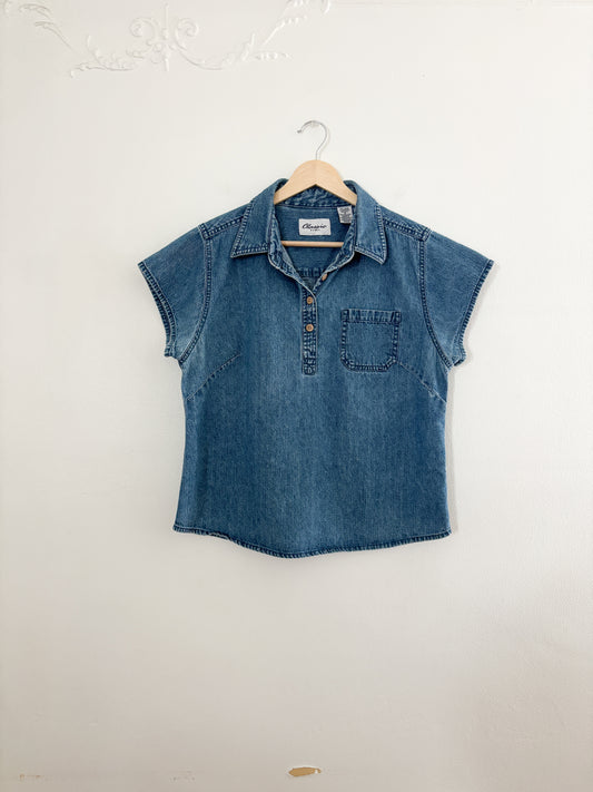 Vintage Denim Top (M)