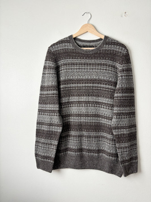 Vintage Patterned Sweater