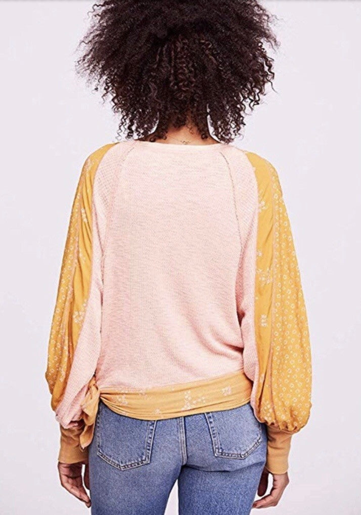 Free People Wrap Blouse (S)