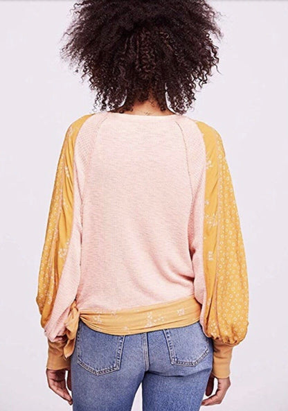 Free People Wrap Blouse (S)