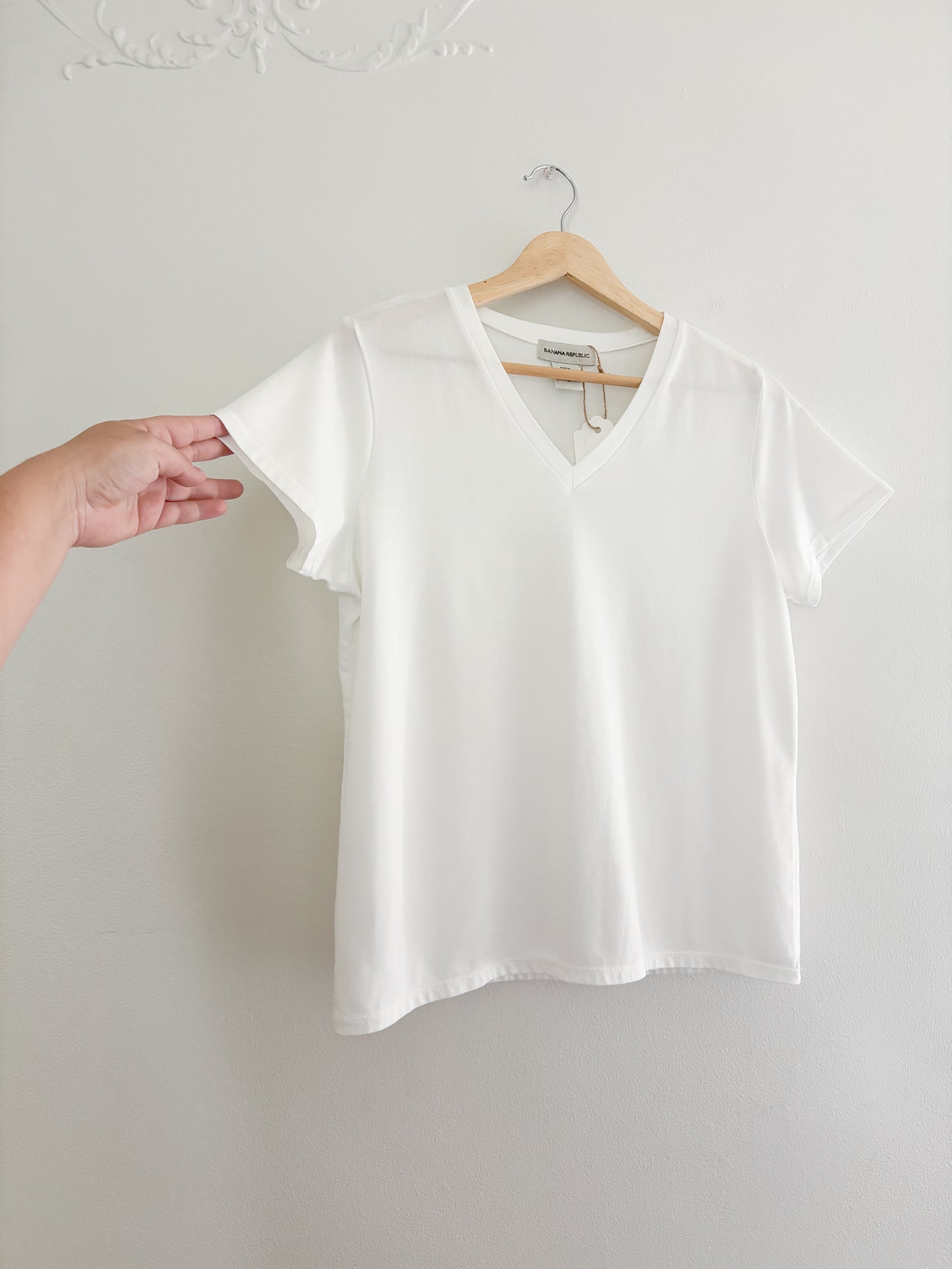 Banana Republic V-Neck Tee (M)